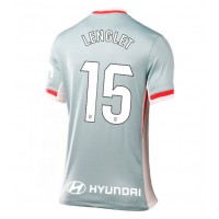 Dres Atletico Madrid Clement Lenglet #15 Gostujuci za Žensko 2024-25 Kratak Rukav